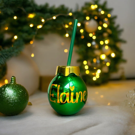 Personalised Acrylic Bauble Tumbler
