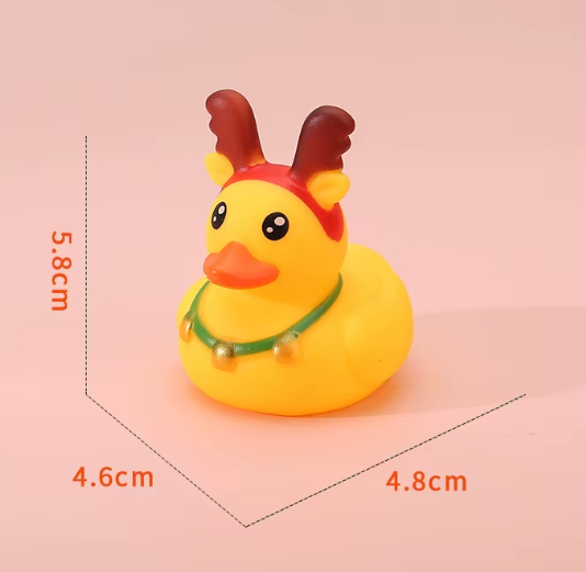 Christmas Rubber Duck - 4 packs - various styles