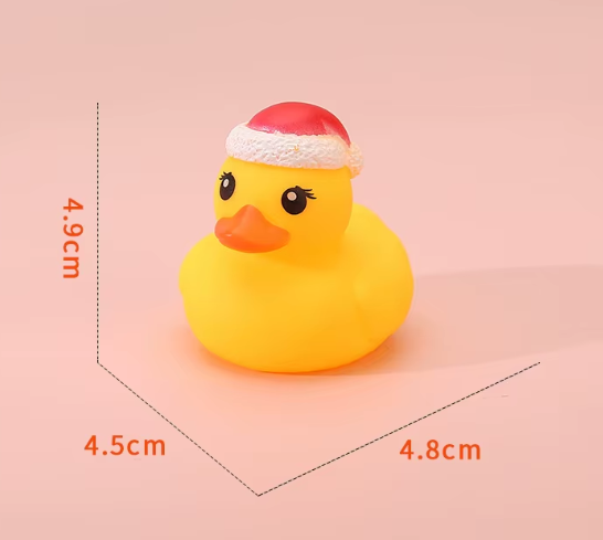 Christmas Rubber Duck - 4 packs - various styles