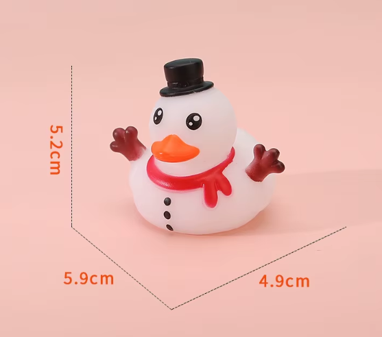 Christmas Rubber Duck - 4 packs - various styles