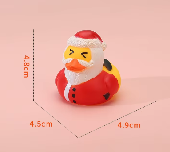 Christmas Rubber Duck - 4 packs - various styles