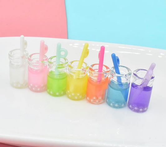 Mini Fruity Bubble Tea Drink Cup