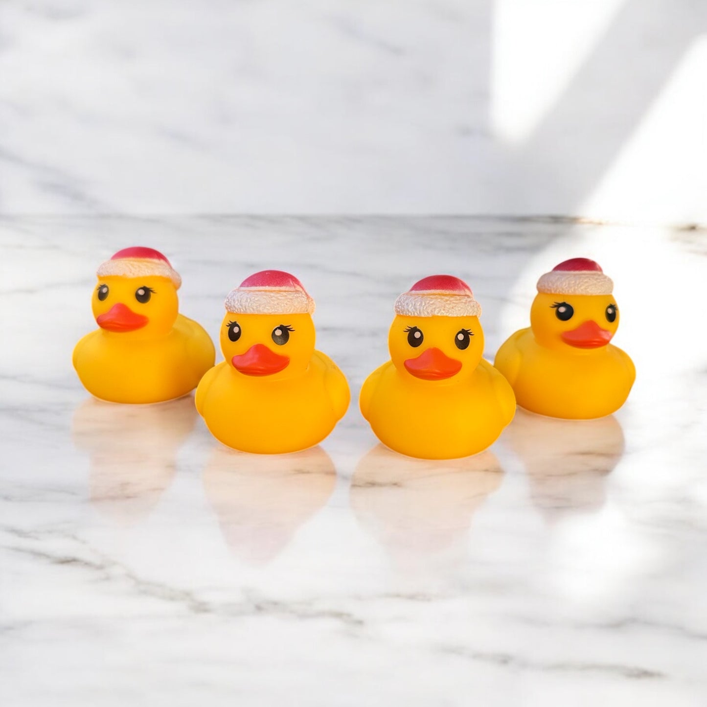 Christmas Rubber Duck - 4 packs - various styles