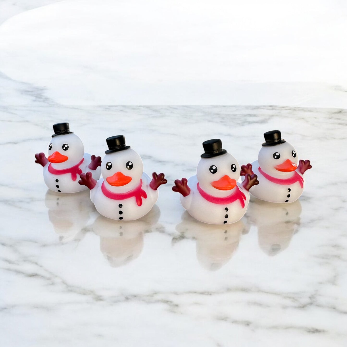Christmas Rubber Duck - 4 packs - various styles