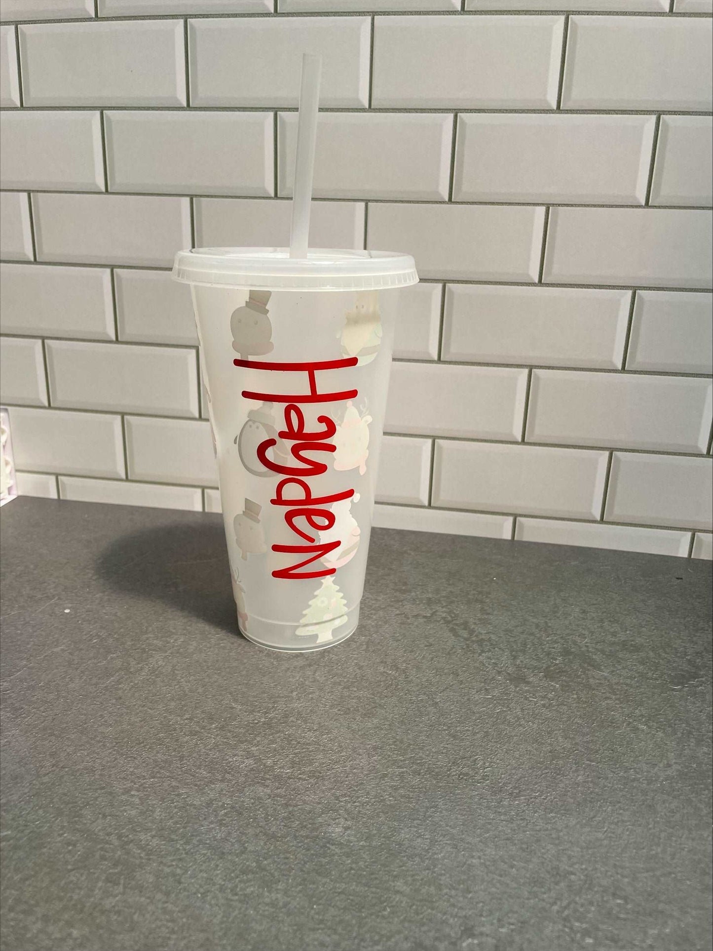 Colour Change Christmas Tumbler