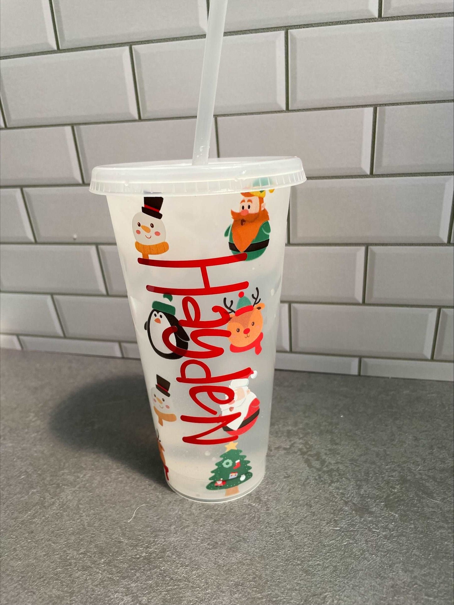 Colour Change Christmas Tumbler