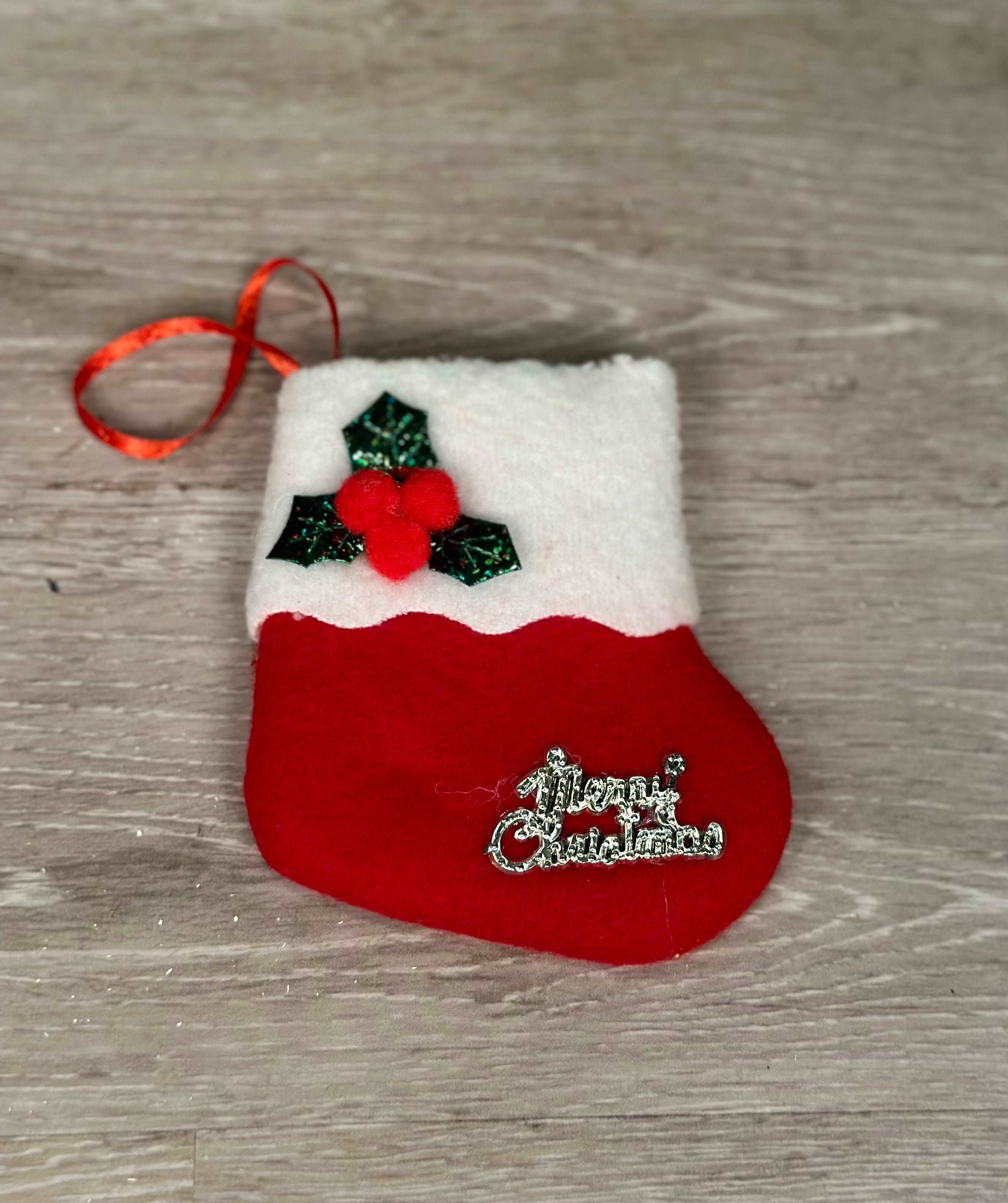 Mini Elf Christmas Stocking