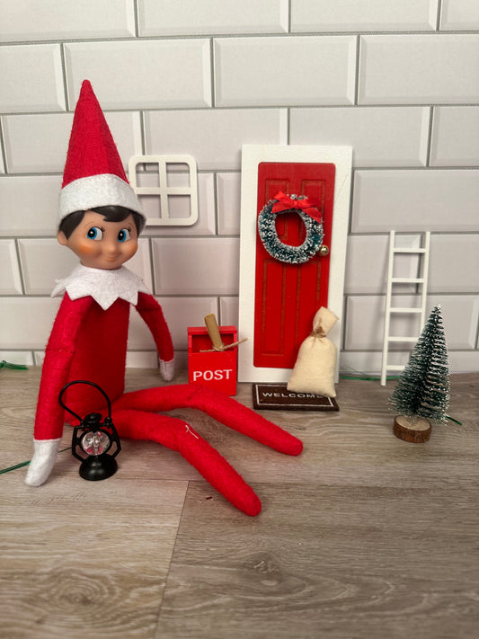 Red Elf Door Set