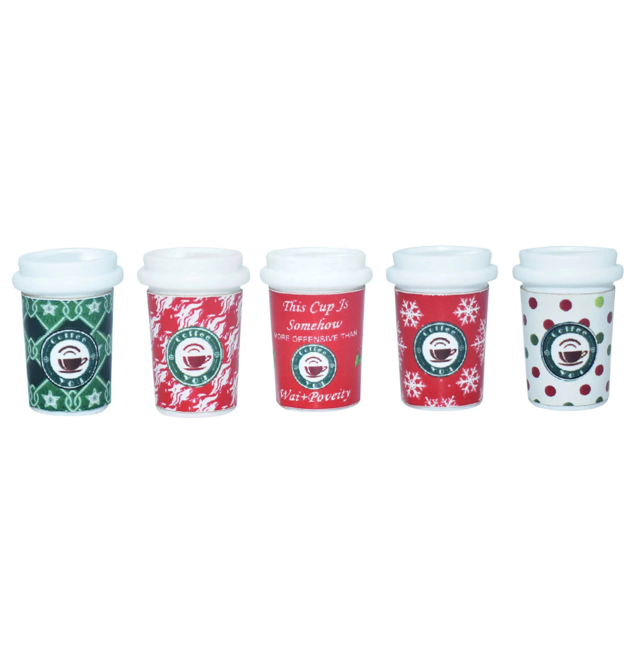 Mini Christmas Coffee Cup