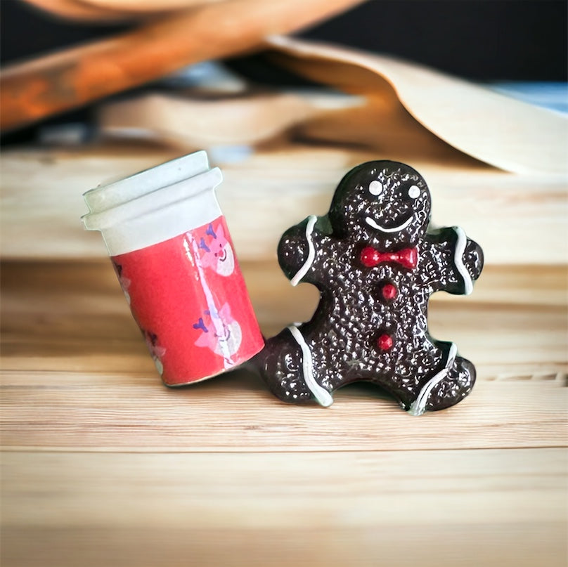 Mini Coffee & Gingerbread Person