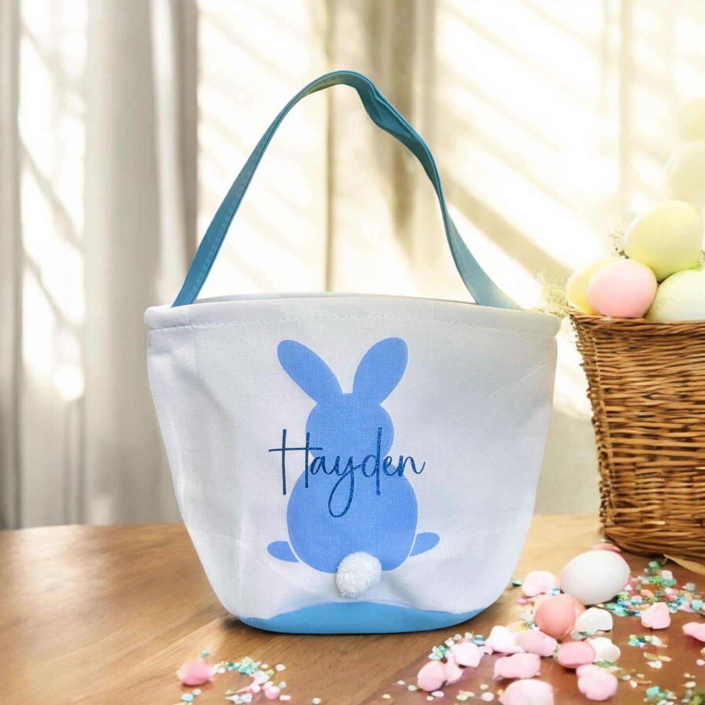 Fluffy Tail Easter Egg Hunter Bag