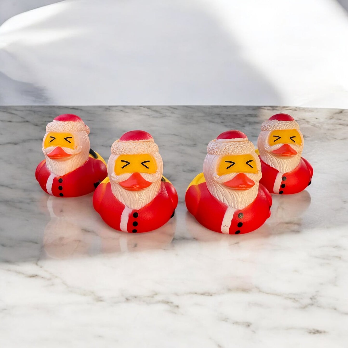 Christmas Rubber Duck - 4 packs - various styles