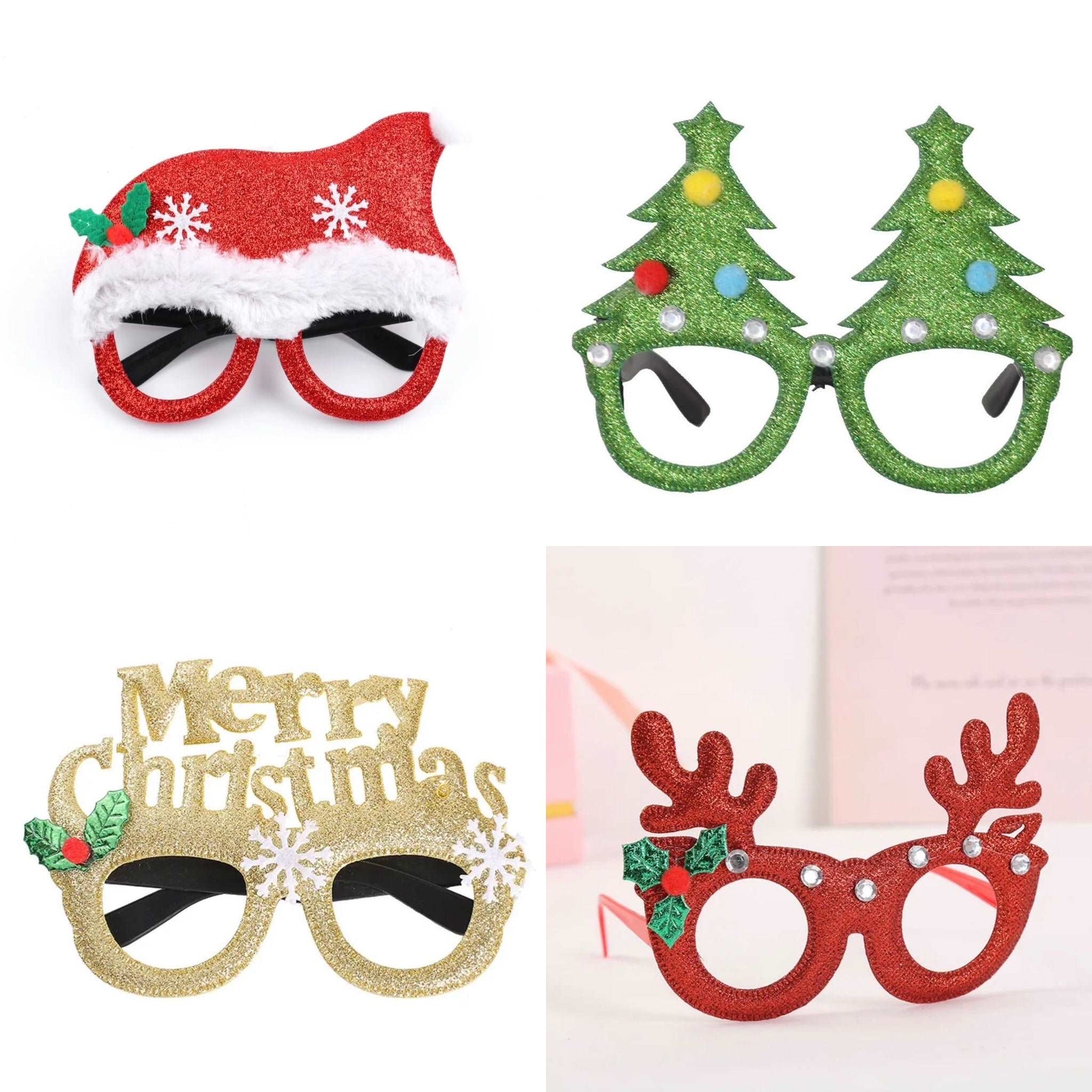 Novelty Christmas Glasses