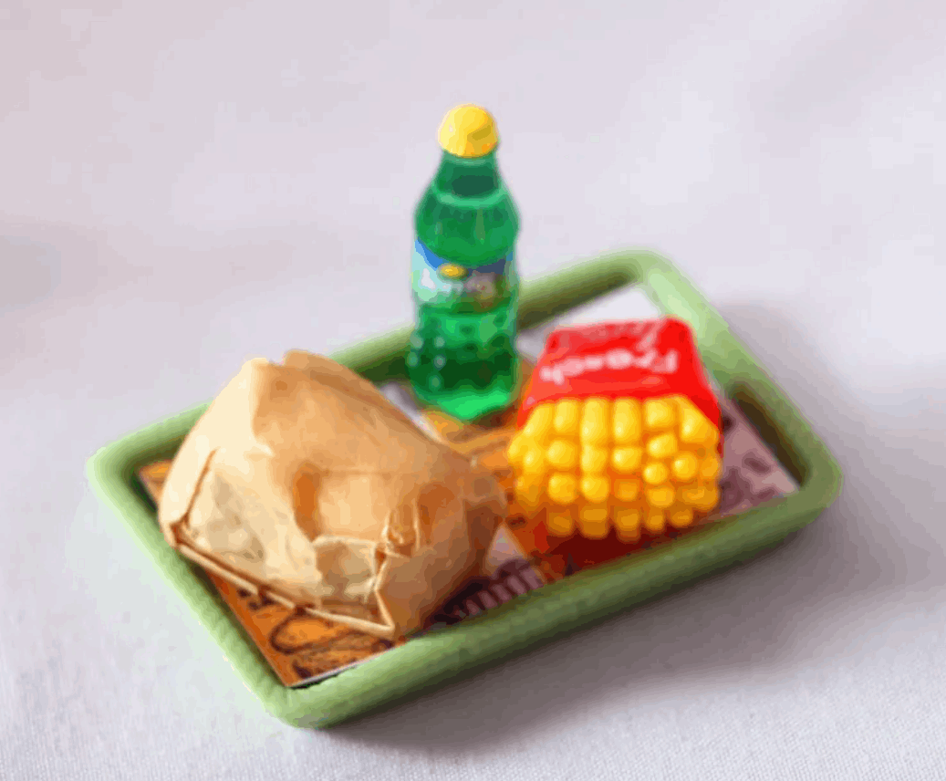 Mini Fast Food Trays