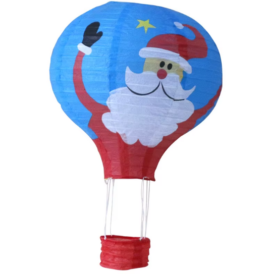 Christmas Hot Air Balloon Paper Lantern