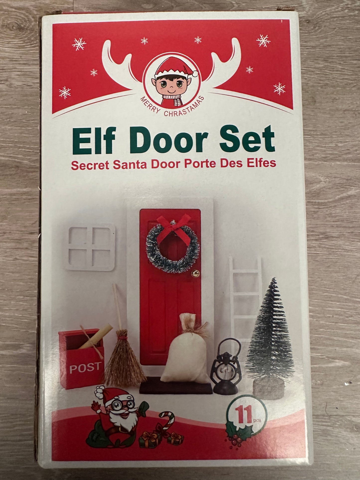 Red Elf Door Set